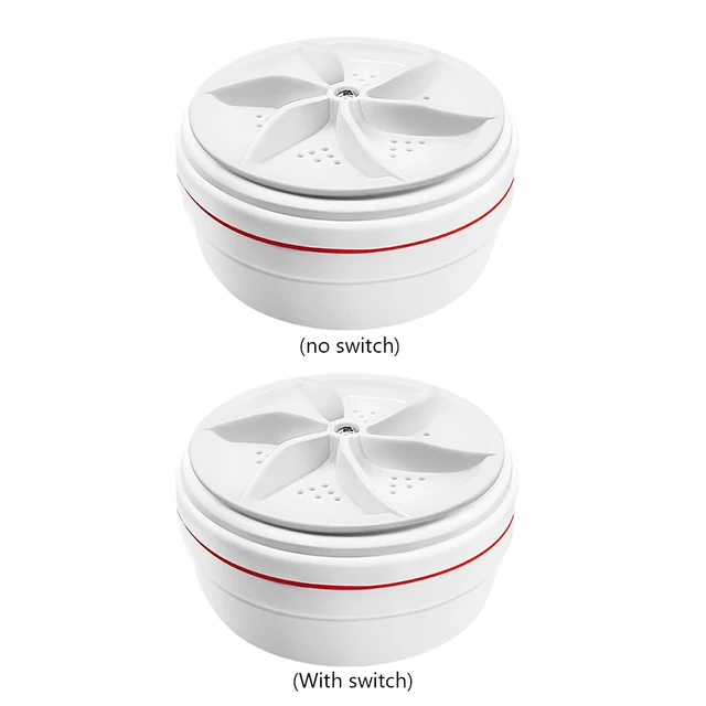 Portable Mini Washing Machine USB Powered Turbo Washing Machine for Underwear Socks Mini Ultrasonic Turbo Washer for Home Travel 1