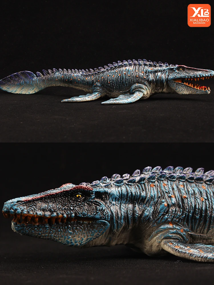 Modello di dinosauro oceanico medievale Mosasaurus Liopleurodon animali modello Action Figure antica collezione di Sealife giocattolo regalo per bambini  26