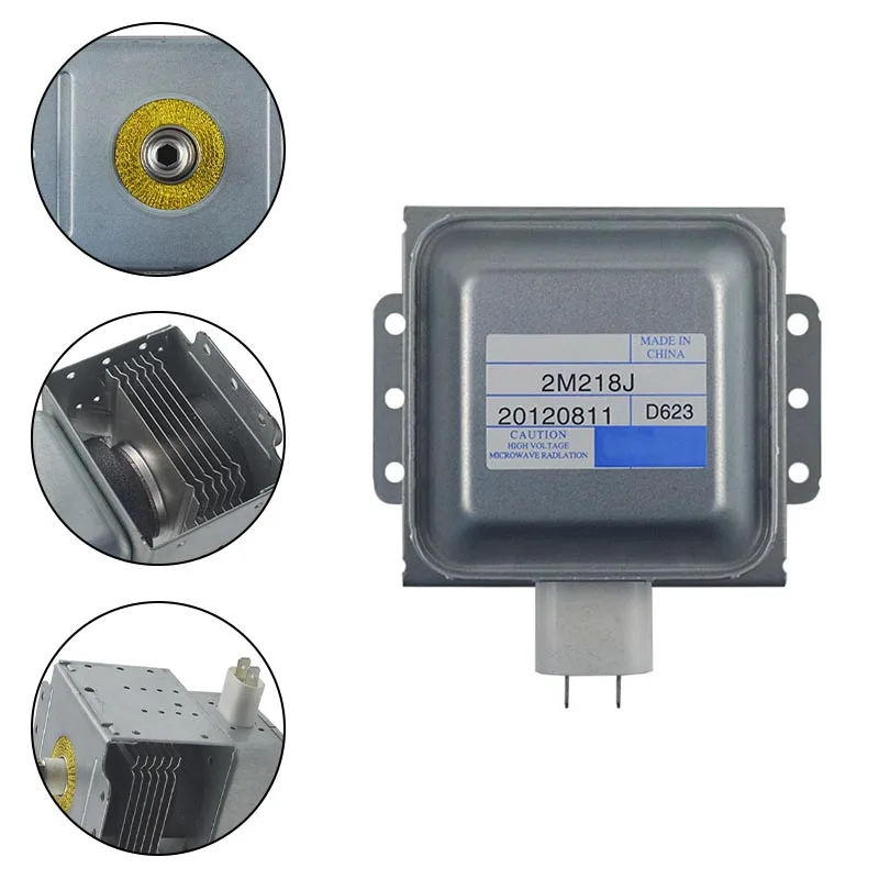 Description Picture 2 of itemMicrowave Oven Magnetron Short Feet 2M218J  217J Replacement 518J 800W Magnetron 2450MHz Microwave Parts