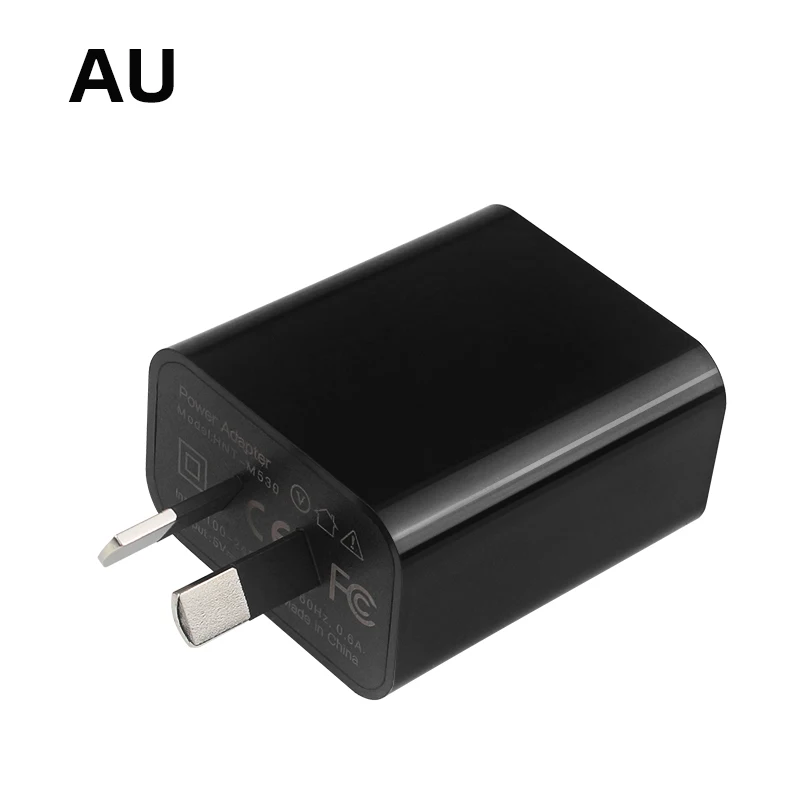 Universal 5V 3A USB-C Power Adapter with On/Off Switch