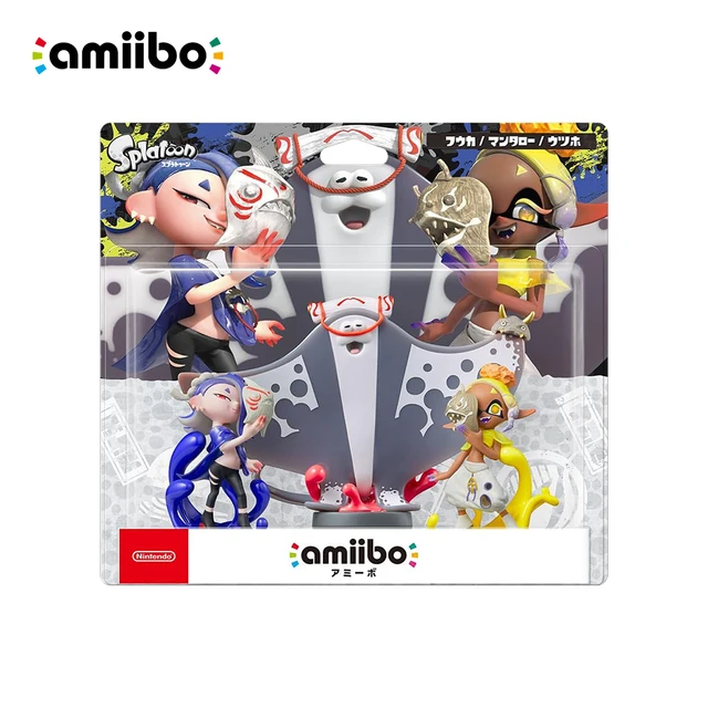 Nintendo Amiibo Figure - splatoon 3 Series - Deep Cut，Shiver，Big