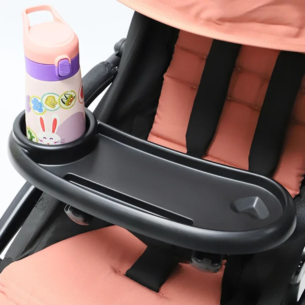 Holder Plate Accessories Supplies Stroller Baby Stroller Dinner Table Tray Phone Armrest Dish Tray for Toddler Infant Cup Holder