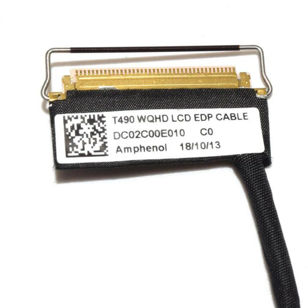 

ЖК-экран EDP видео кабель WQHD 40pin 02HK975 DC02C00E010 для Lenovo Thinkpad T490 20N2 20N3