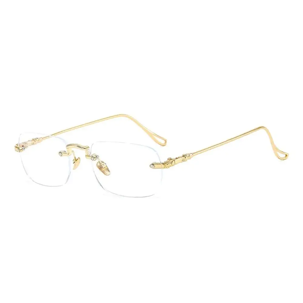 Ultralight Rimless Blue Light Blocking Square Eyewear