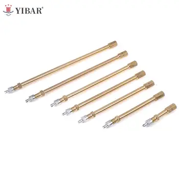 자동차 트럭 황동 휠 타이어 밸브 캡, 타이어 스템 연장 폴 익스텐더, 5 가지 스타일