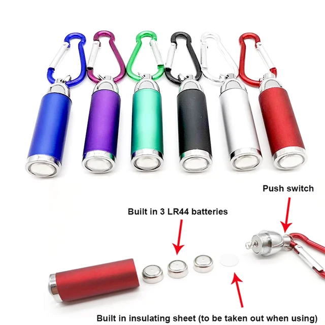 Led Mini Torch Light Portable Adjustable USB Pocket LED Flashlight Keychain Torch Lamp Lantern Outdoor Hiking Camping Lighting