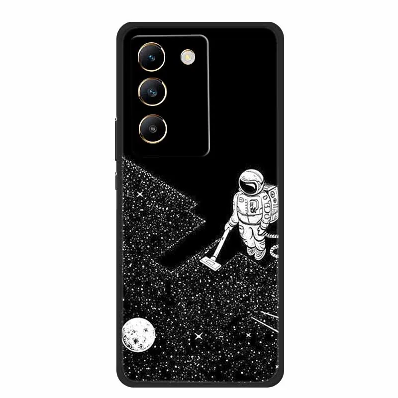 Black Silicone Soft Phone Case - Durable and Stylish Back Cover  Bag