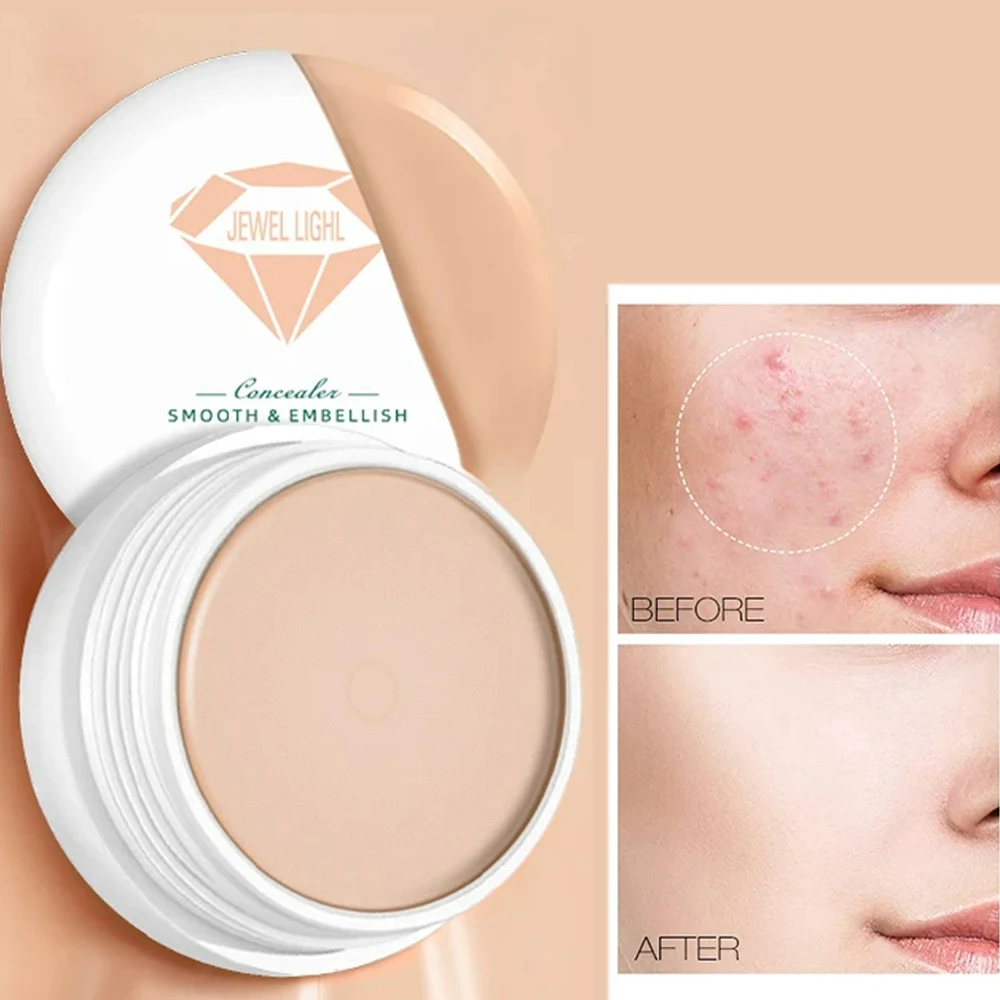 High Coverage Concealer Corrector Anti Dark Circle Freckle Waterproof Foundation BB Cream for Face Makeup Base Cosmetic Product