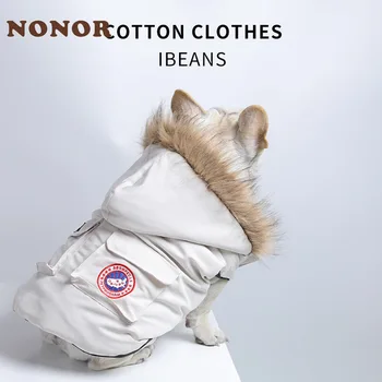 Warm Winter Dog Hoodie 1