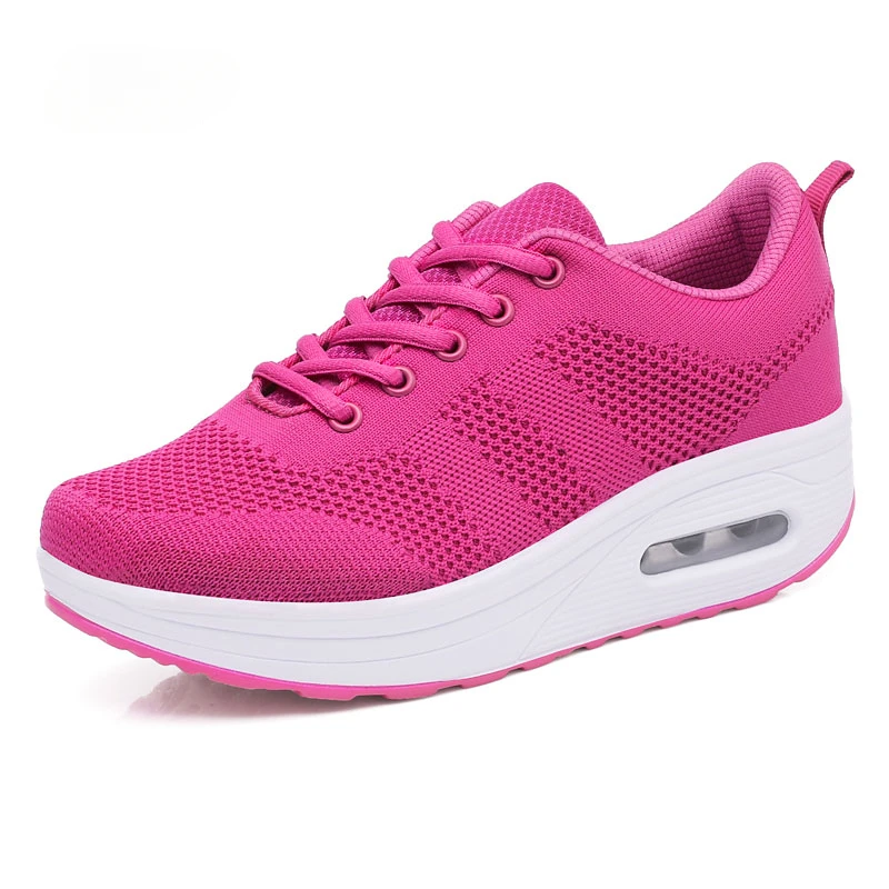 Women Casual Platform Shoes Fashion High Heels Shoes Woman Wedges Women White Sneakers Heigh Increasing zapatos mujer