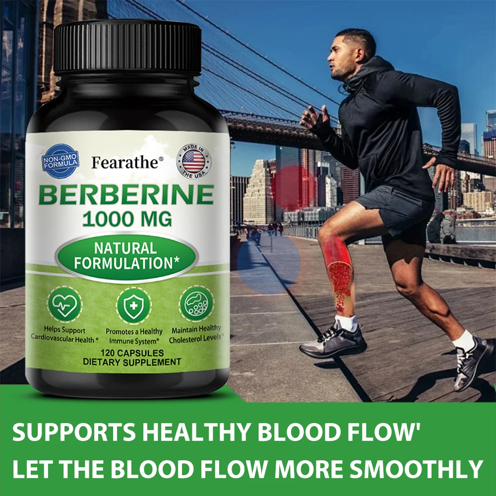 Premium Berberine HCl Extract for Blood Sugar and Cholesterol