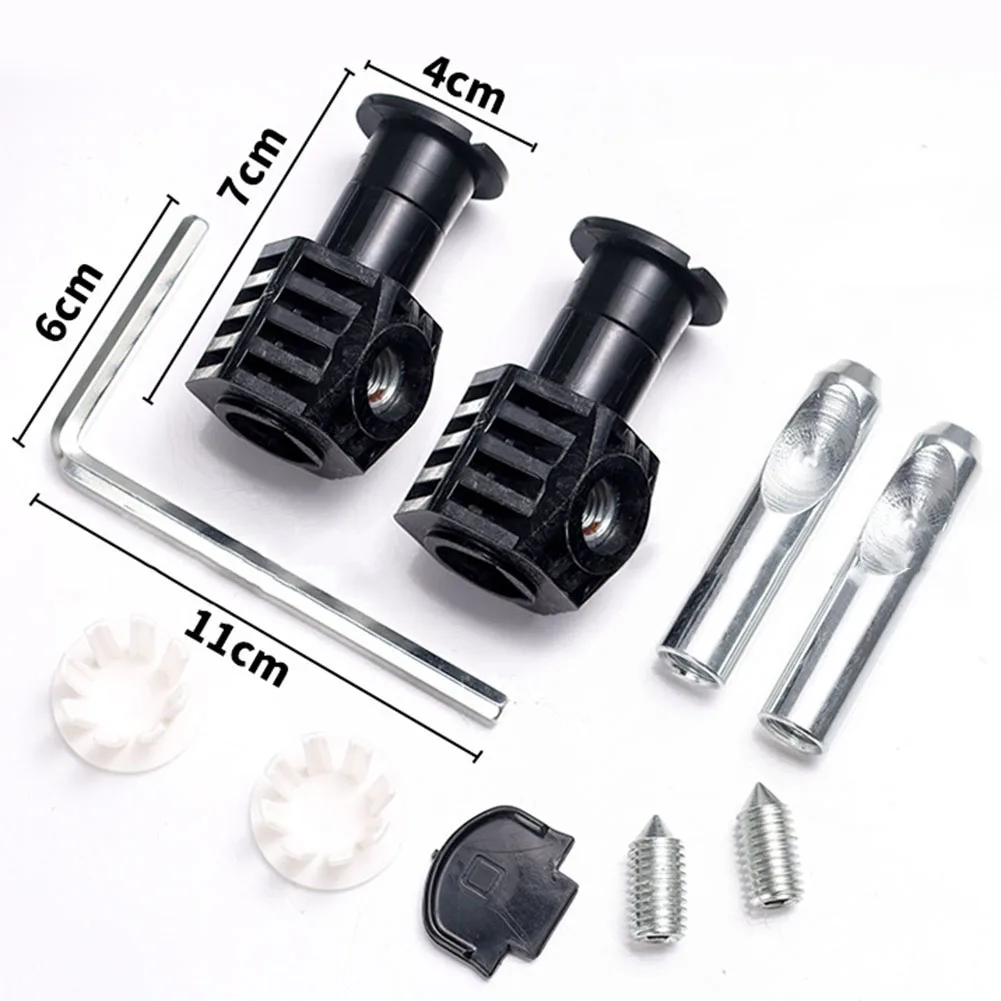 Wall Mounted Toilet Fixing Screws Bolts Kits Install Nylon Locking Back Connector Toilet Foot Mounting Screws Universal Accessor toilet tank fixing kit