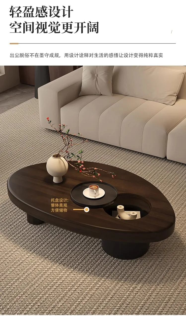 French Vintage Coffee Table Minimalist Unique Exquisite Artistic Coffee Table Premium Sturdy Meubles De Maison Furniture Home