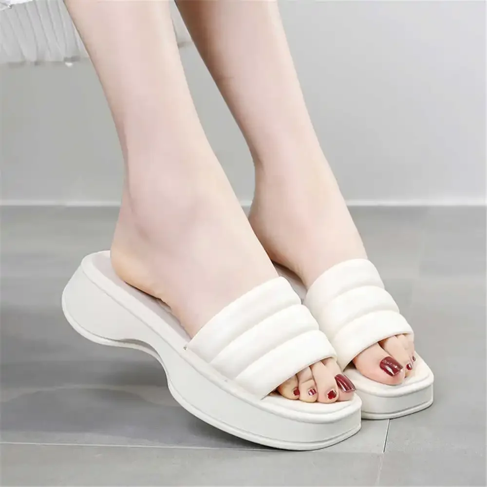 여성용 미끄럼 방지 샌들, 마사지 워터 슬리퍼, 파란색 농구화, 스포츠 로퍼, 환대 트레이너, 사이즈 35