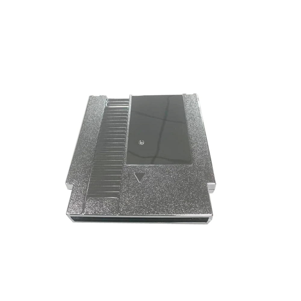 Silver plated 72 Pin Game Card Shell for NES Cover Plastic Case for NES Game Cartridge Replacement Shell