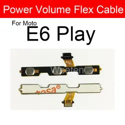 Enhanced Power Volume Flex Cable for Mobile Devices - Power On/Off and Volume Control Button Cable Replacement (E6 Play)