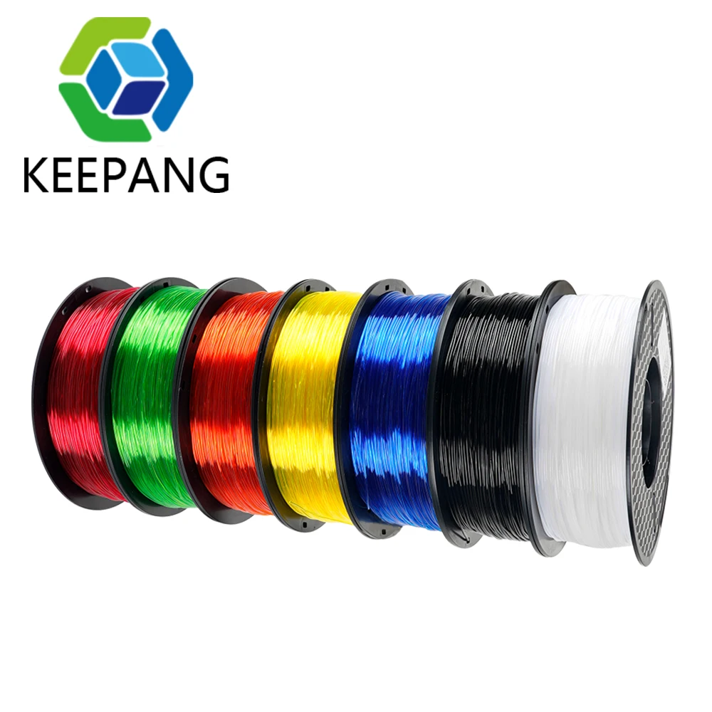 KeePangTPU3DPrinterFilament175mm1KGFlexiblePlasticPrinting