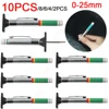 1-10PCS 25mm Car Tyre Tire Tread Depth Gauge Meter Caliper Thickness Gauges Monitoring System Tire Wear Detection Measuring Tool 1