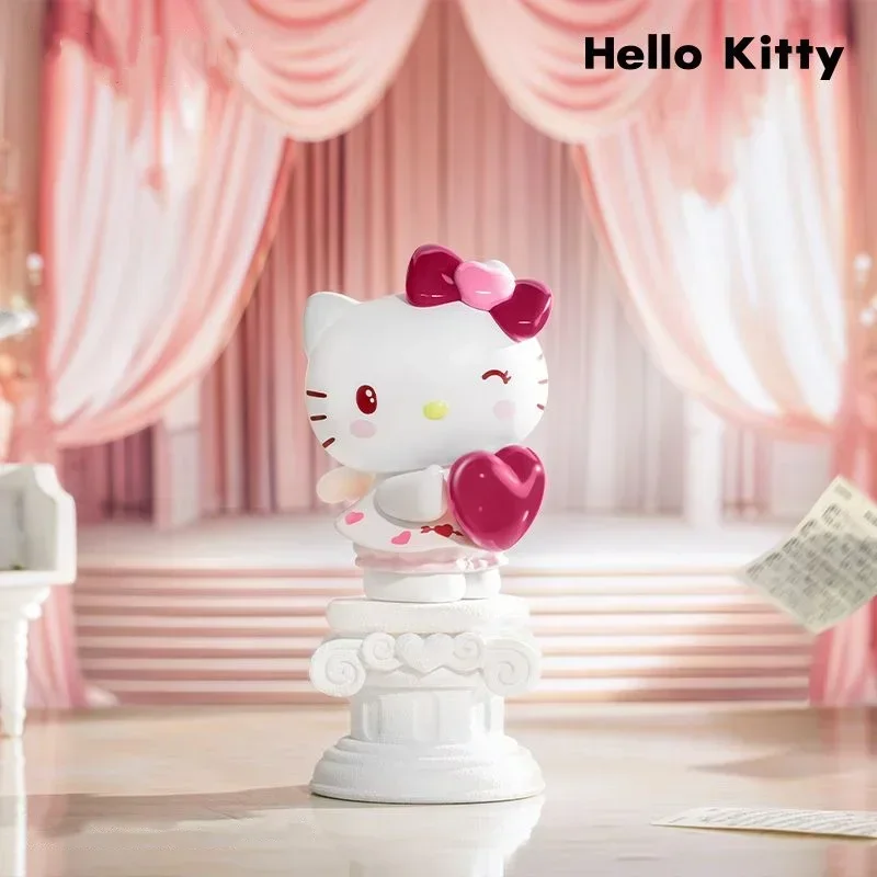 

Genuine Sanrio 11cm Kuromi Hello Kitty Love Cupid Series Figure Trendy Decorative Toys And Gifts 520 Limited Style Festival Gift