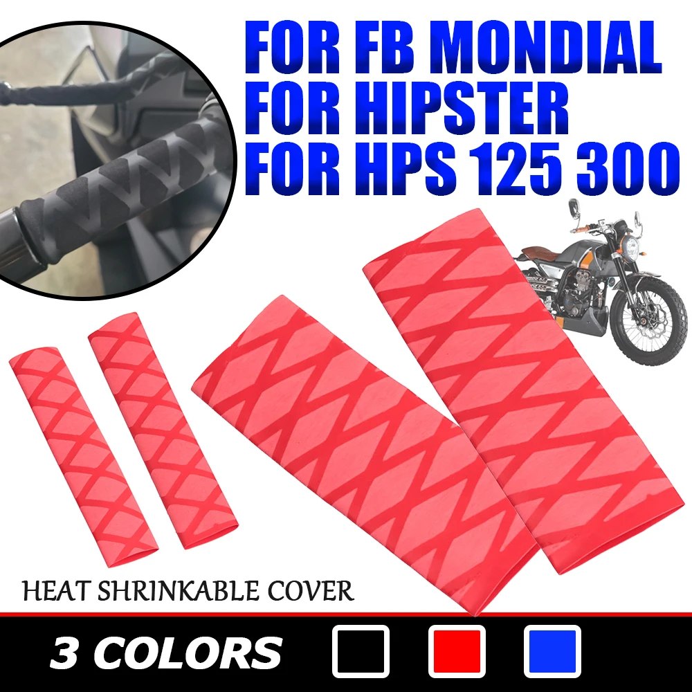

For FB Mondial HPS 125 HPS 300 Hipster HPS125 HPS300 Motorcycle Accessories Non-Slip Handle Rubber Sleeve Handlebar Covers Guard