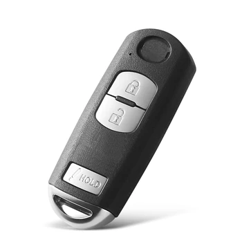 Chiave telecomando per Mazda X-5 Summit M3 M6 Axela Atenza 5 Chiave telecomando per Mazda X-5 Summit M3 M6 Axela Atenza - KEYYOU Smart Remote Key Shell Case 2 3 4 pulsante adatto per Mazda X 5