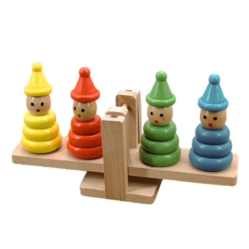 

Tower Stacking Blocks Game Wood Stacking And Balancing Blocks Set Fun And Educational Entertainment For Kids Boys Girls Children