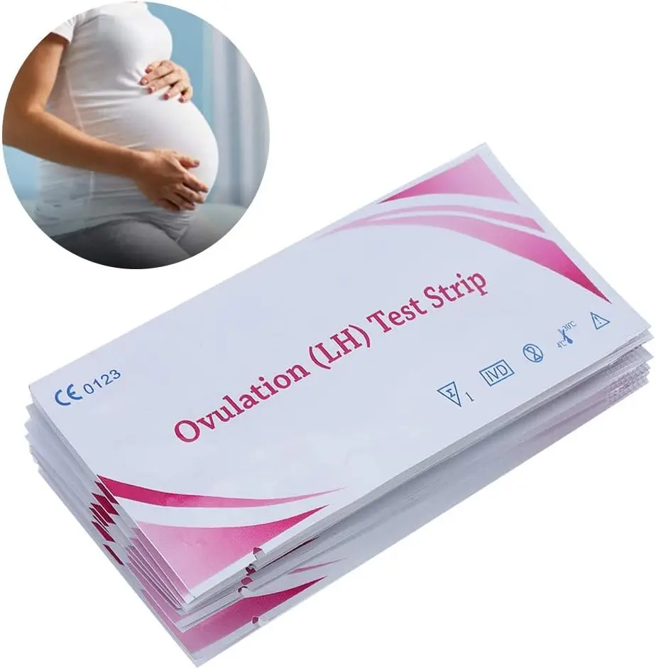 Ovulation Test Strips For Women Accurate Fertility LH Test Strips & Easy-to-Use Ovulation Predictor Kits by Urine Sample
