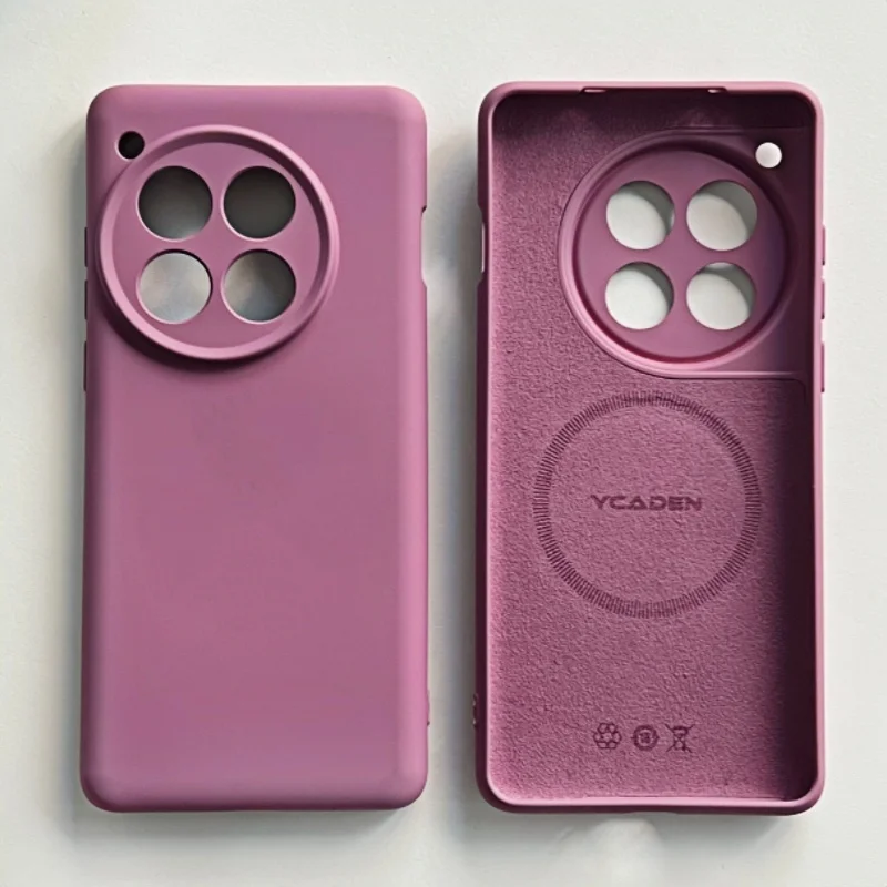 Luxury Liquid Silicone MagSafe-Compatible Phone Case, Shockproof with Camera Protection and Wireless Charging Candy Cover