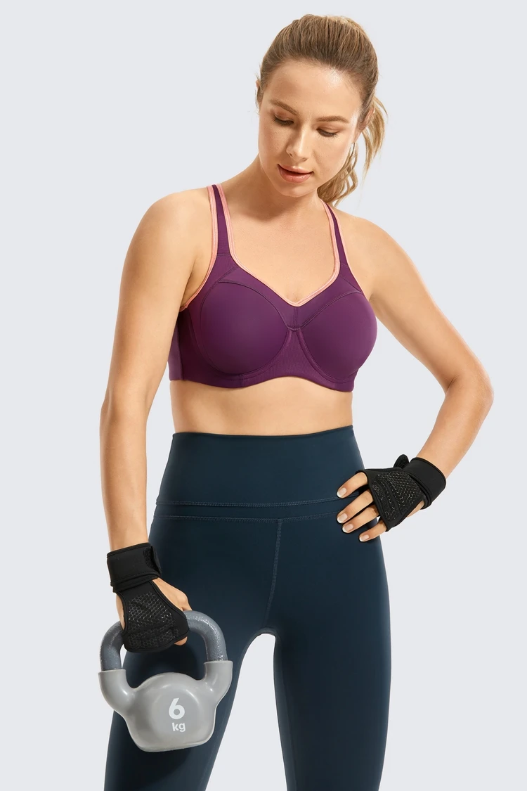 Women Sports Bra Summer Workout Gym Full Support Racerback Underwire Lightly Padded Underwear Athletic Apparel sports bra,womens bras,sports underwear,womens lingerie