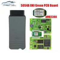 OKI VAS5054A Full Chip Bluetooth AMB2300 VAS 5054a OKI AMB2300 Original Chip Green PCB Board Perfect Version Car Diagnostic Tool 1