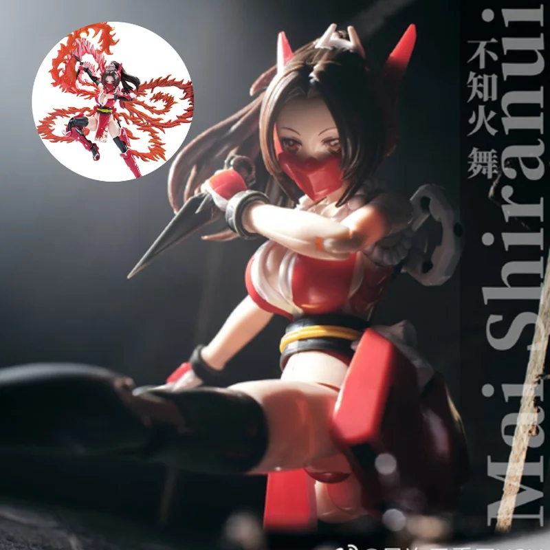 

in stock 1/12 SNK Mai Shiranui assemble Mecha girl Action Figures Toy Gift Collection Hobby