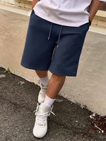 Men's four seasons casual all-match solid color shorts men's jogging pants comfortable loose fashion street wear  shorts men