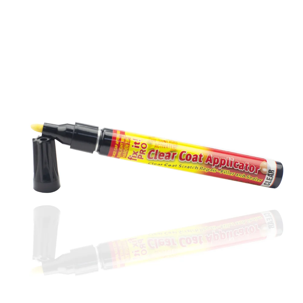 Car-styling Fix It Pro Clear Car Scratch Repair Remover Pen Clear Coat Applicator Auto Car Paint Pen Yellow