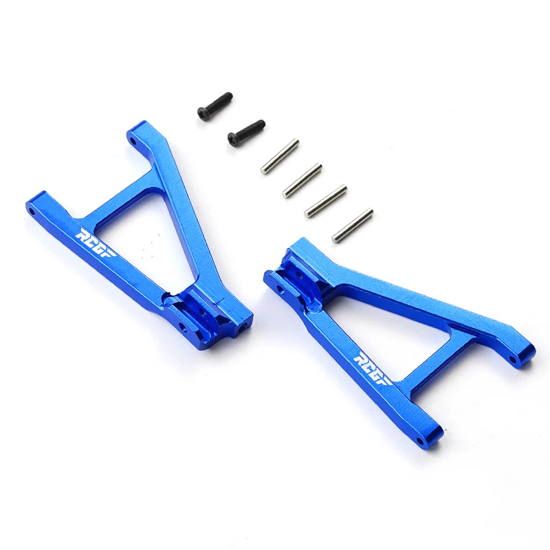 

RCGF 2Pcs Metal Upgrade Rear Lower Suspension Arm Set For 1/16RC Crawler Traxxas SLASH 4x4 2WD Short Course Car Upgrade Parts