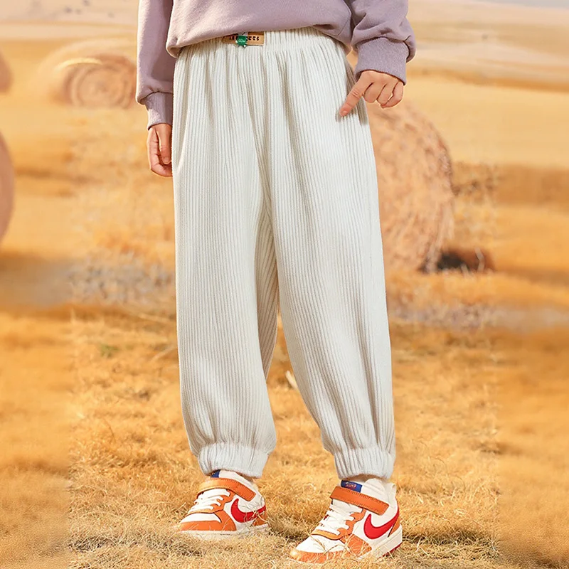 جديد ربيع الخريف الاطفال Sweatpants الصغار الصلبة فضفاضة تناسب العصرية بنين بنات السراويل الترنك 1-6Y الأطفال السراويل الصبي الملابس