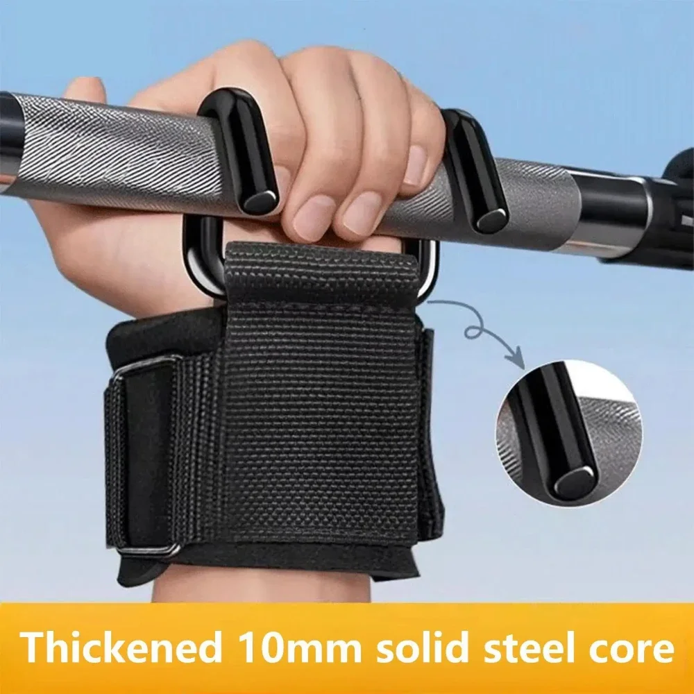 Pull-Up Assist Hook Fitness Wrist Strap for Enhanced Grip and Support