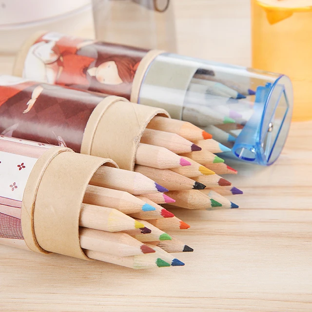 Stationary Sets School Supplies - kids art set felt tip pens pencil crayons  kawaii stationery colouring pencils for children stationary set colouring