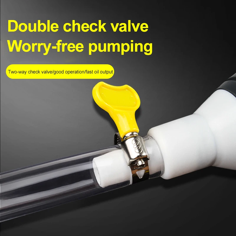 Oil Syringe Pump Liquid Transfer Pump Petrol Diesel Liquid Manual Pump Durable Portable Syphon Fuel Saver Auto Accessories Water Oil Transfer Pump Universal