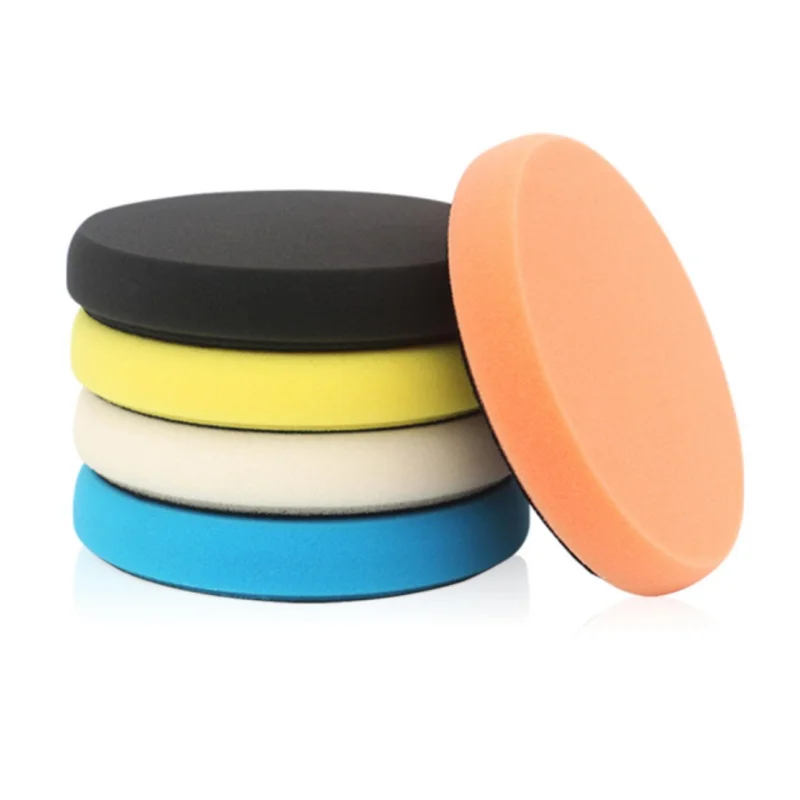 2 Pcs 150mm 6 Inch Car Polishing Pad Sponge Buffing Waxing Clean Polish Buffer Drill Wheel Polisher Removes Scratches Car Repair 2 pcs 150mm 6 inch car polishing pad sponge buffing waxing clean polish buffer drill wheel polisher removes scratches car repair