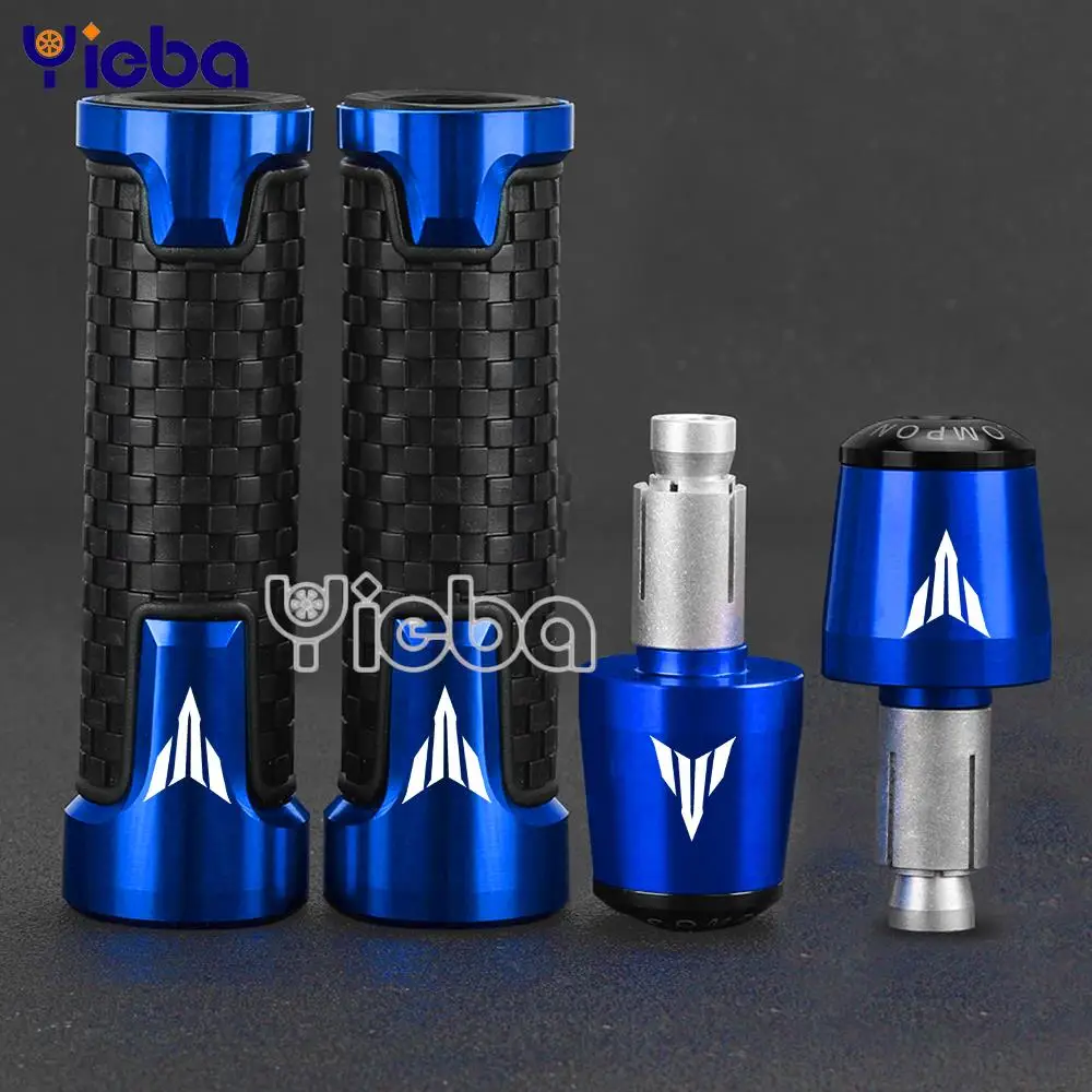 

MT 01 03 07 09 10 Motorcycle 7/8'' 22mm Handlebar Grips Handle Bar Cap Grip Plugs FOR YAMAHA MT01 MT03 MT07 MT09 MT10 MT25 MT125