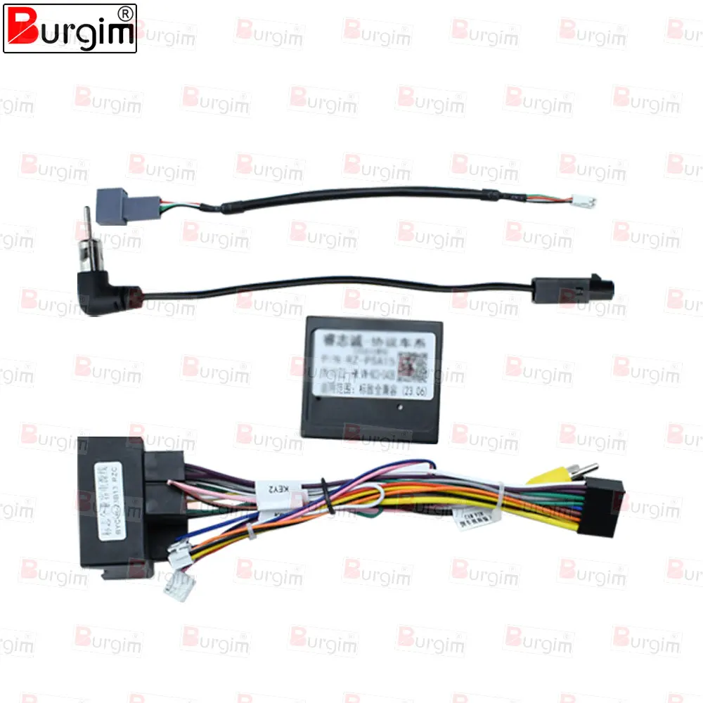 16PIN-Car-Android-Radio-Power-Cord-Adapter-Wiring-Harness-Connector ...