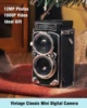 CHUZHAO Vintage Mini Digital Camera Autofocus 12MP, 1080P FHD Video Vlogging Portable Camera for Christmas Birthday Ideal Gift 1