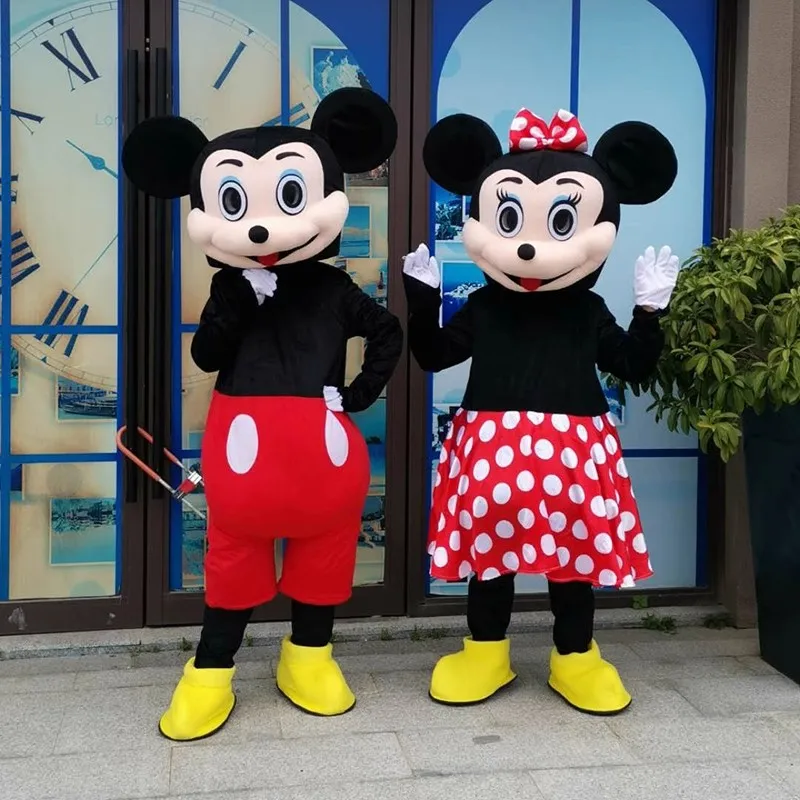 Mascottes Mickey et Minnie Disney - Parfaites pour Fête