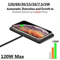 120W Wireless Charger Car Silicone Pad Stand For iPhone 14 13 12 Xiaomi Samsung Huawei Mobile Phone Fast Car Wireless Charging - Image 3