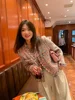 Popular Socialite Women's Woolen Suit Jacket Spring Autumn 2025 High-end Woolen Coat Colorful Elegant Office Lady Blazer Women 2