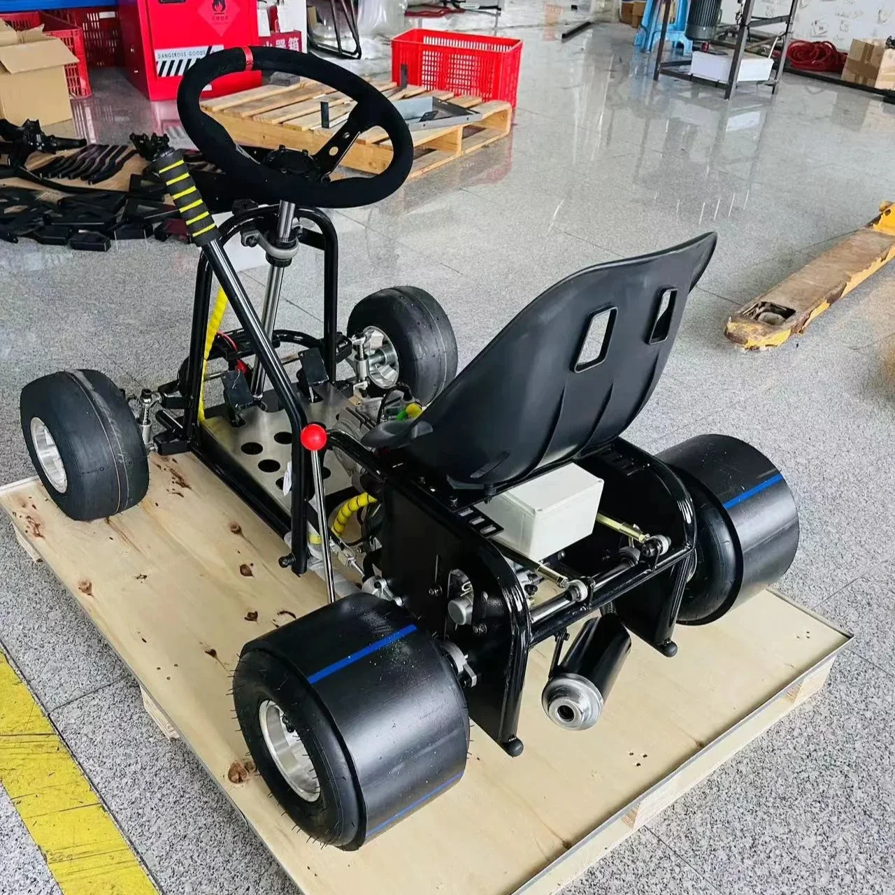 Electric 196cc 200cc Racing Two Seater Drift Cars Gas Go Karts 450w 200 Watt Petrol 125cc for Adult Teenagers Go Kart