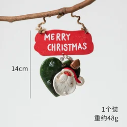 Festive Resin Christmas Ornaments - DIY Home Decor and Kids' Craft Gifts (SZ-6)