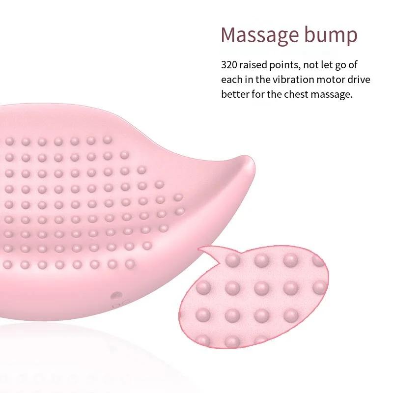 10 frequency wireless remote control chest massager chest invisible breast sticker massager chest massage_voghion.com