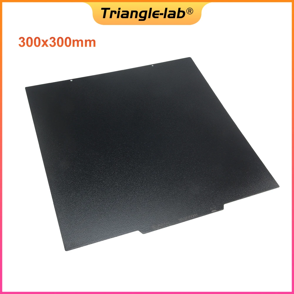 Trianglelab 양면 질감 PEI 스프링 강판, 분말 코팅 PEI 빌드 플레이트, VORA(O)N 2.4, 300X300mm