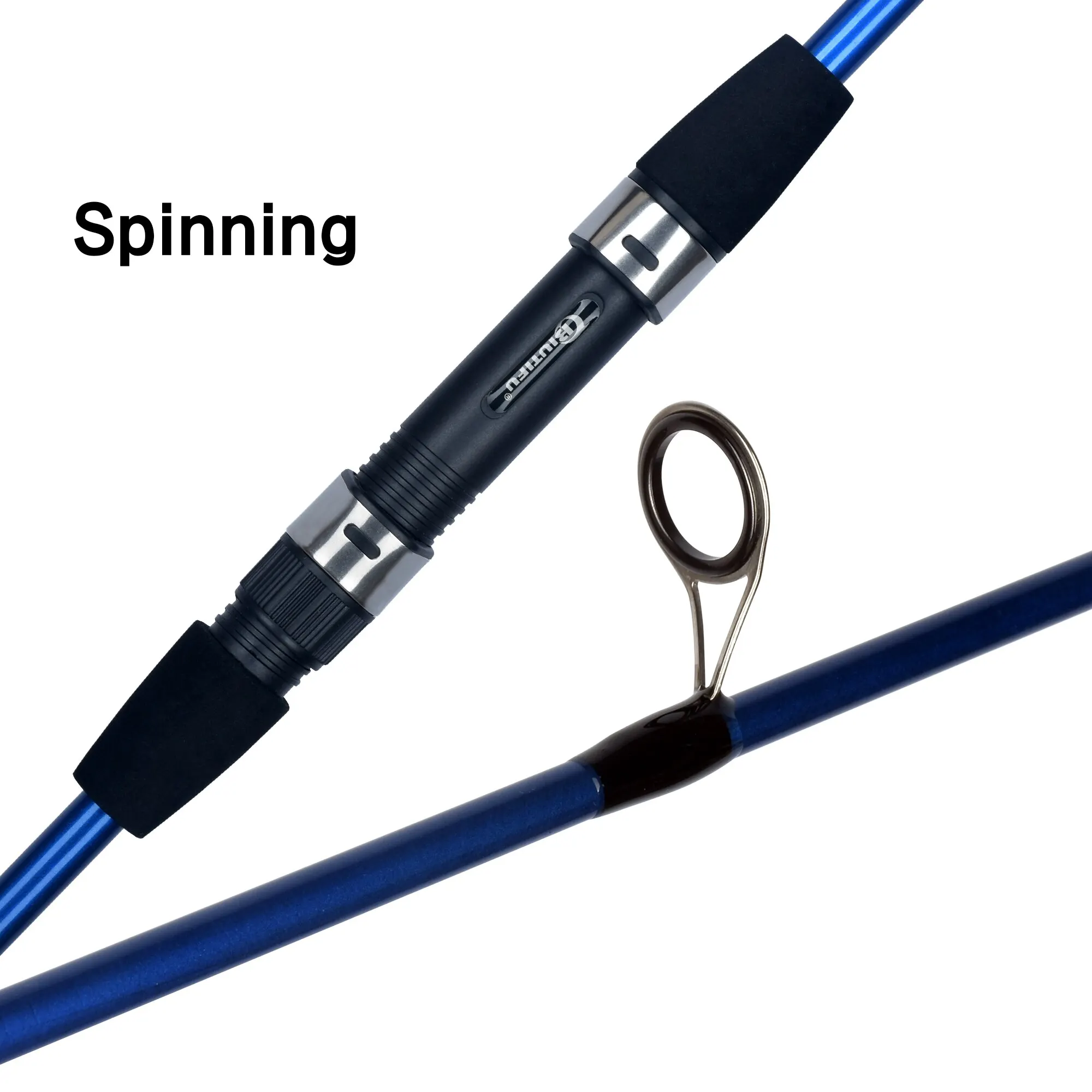 BIUTIFU 베이트 캐스팅 스피닝 여행 탄소 4/5 섹션 낚싯대, 캐스팅 무게추, 5-20g 파워 초경량 미끼 송어 미니 폴